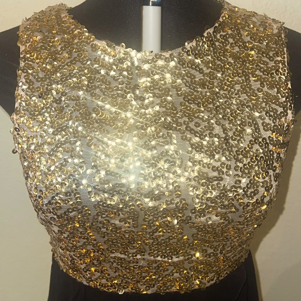 Better Be sequins hi lo dress
